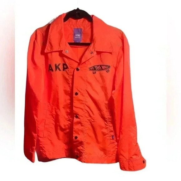Vans Collaboration with AKP Sankuanz Coach Jacket nylon unisex long sleeve XS - Picture 2 of 5